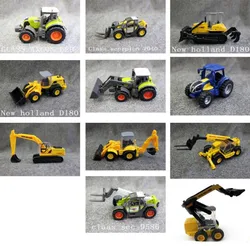 1:64 alloy engineering vehicles model,high simulation forklift,excavator,tractor,metal castings,static model,free shipping