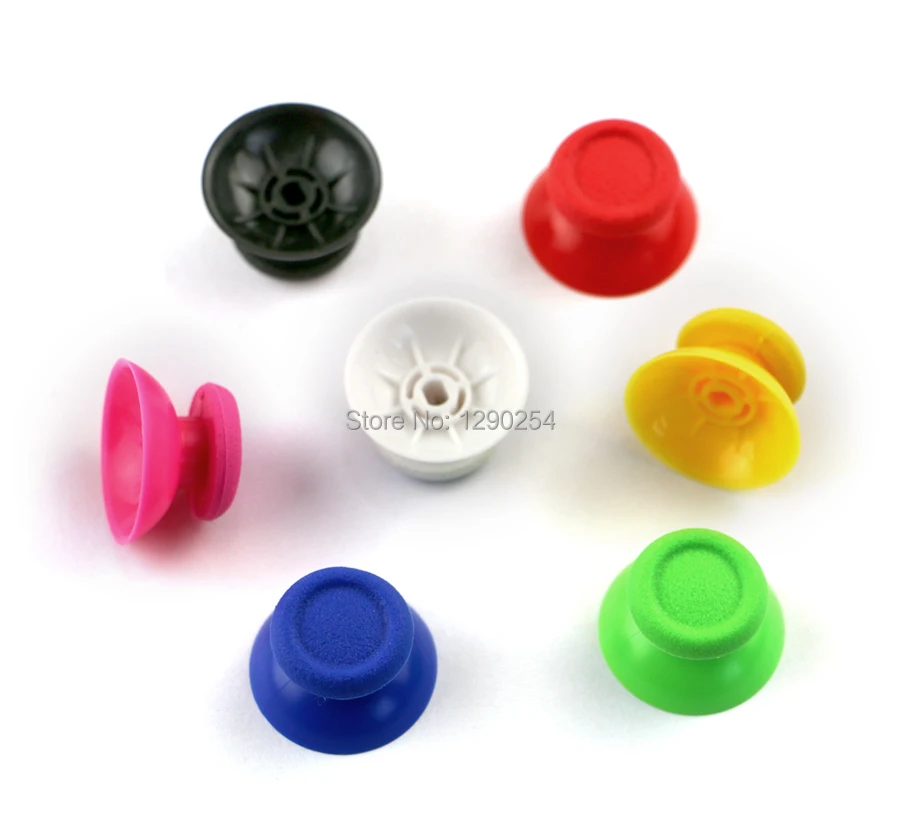 2 ชิ้นเห็ดจอยสติ๊ก Thumbstick Thumb Stick 3D Rocker Cap Shell สําหรับ PlayStation 4 PS4 Controller