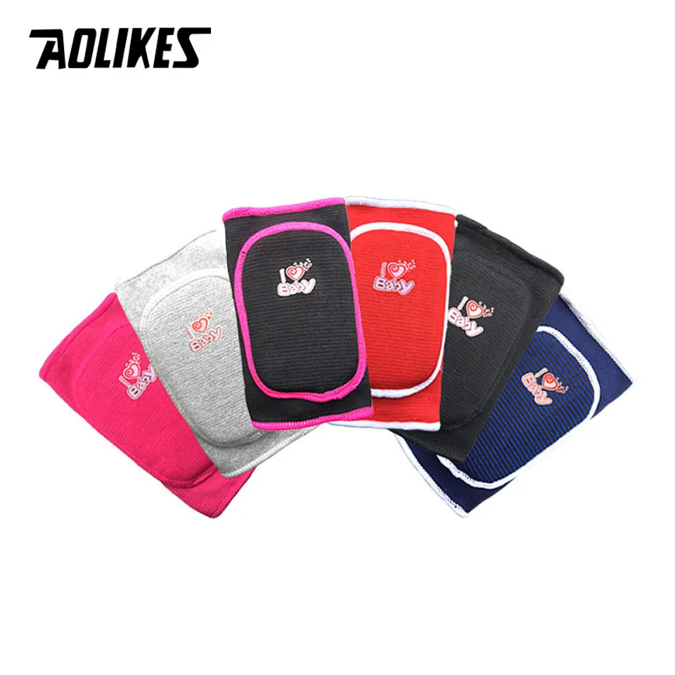 AOLIKES 1 Pair Kids Children Breathable Sports Elbow Pads Support for Outdoor Roller-skating Dancing Baketball Football