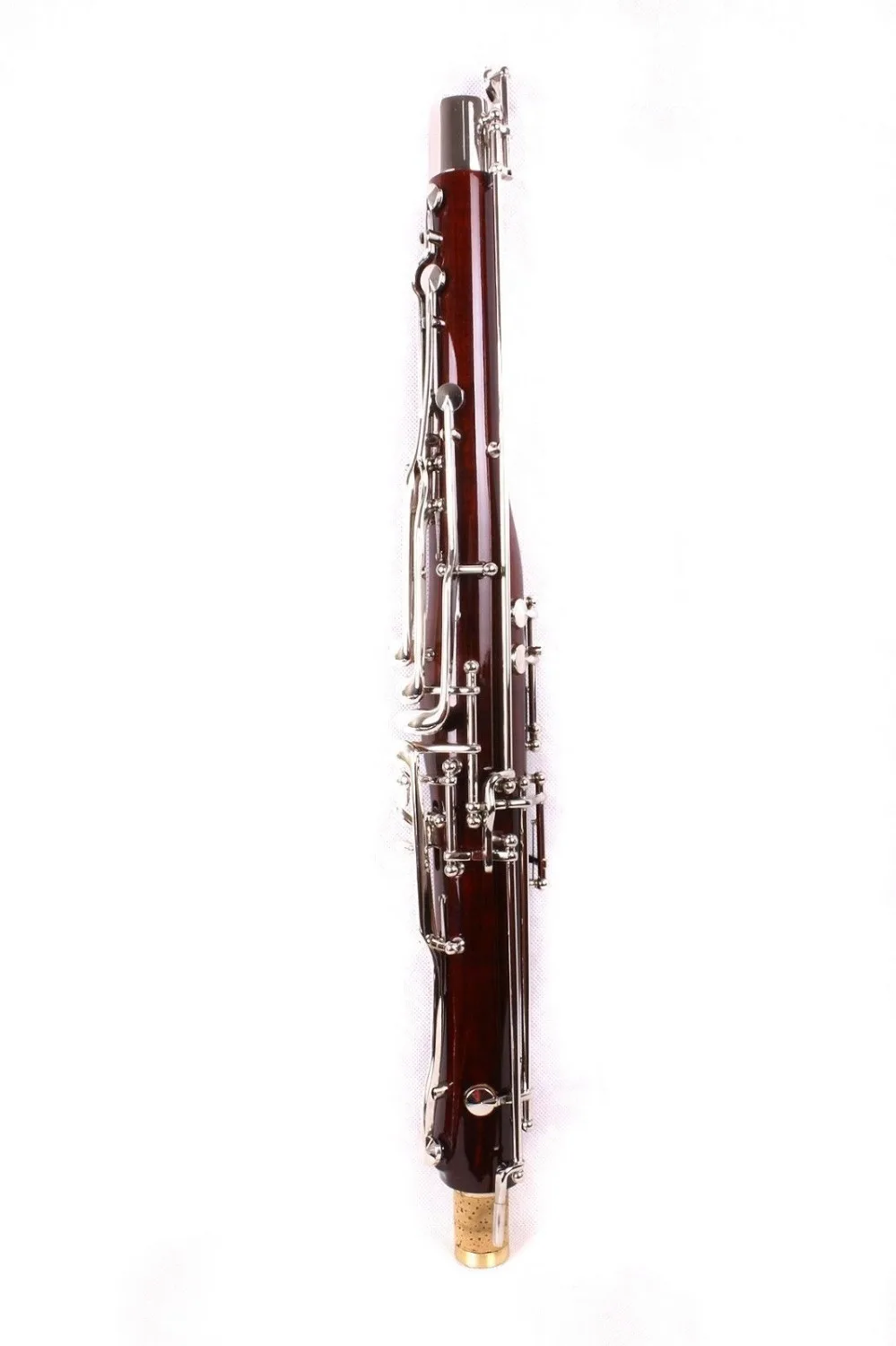 Professional Maple Bassoon C tone Silver plated keys 26 Key With Bassoon Case