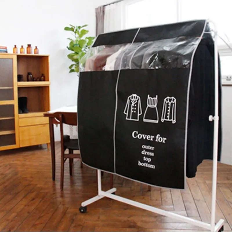 

Storage Bag Garment Suit Coat Dust Cover Protector Wardrobe Storage Bag Garment Bag Vacuum Bags Household Clothes