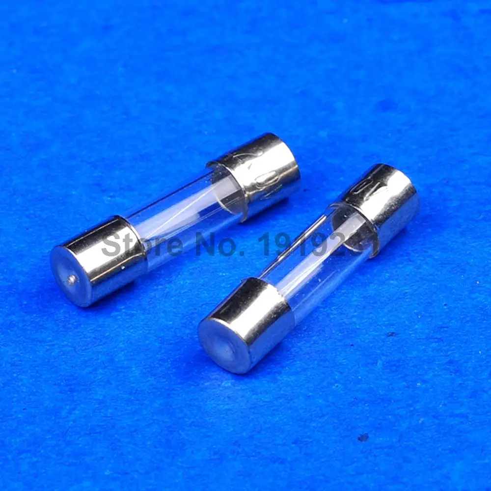 100pcs 5*20mm Fast Quick Blow Glass Tube Fuse 6A 5x20mm 250V