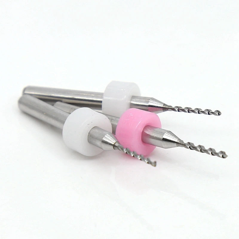 HANGXIN-0.3-1.2mm 10PCS 텅스텐 카바이드 금속 마이크로 드릴 CNC 라우터 목재 드릴 전기 드릴 도구 PCB 드릴