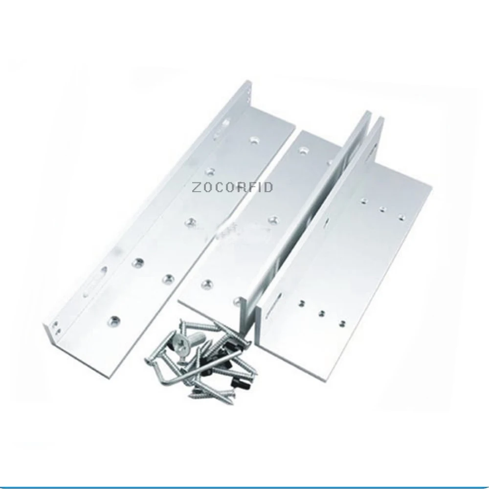 ZL Bracket Use for  180kg Electronic Magnetic Lock For Narrow Door / Access Control System