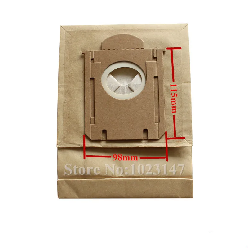 10 pieces/lot Vacuum Cleaner Dust Filter Bag for Electrolux E201B Z2347 ZE2248 Z5628 ZE360WP Vacuum Cleaner Accessories Parts