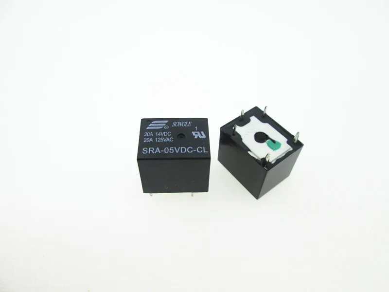 HOT NEW car auto 5V relay SRA-05VDC-CL SRA05VDCCL 05VDC 5V 5VDC DC5V 20A 125VAC 5PIN