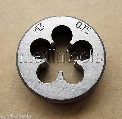 

13mm x .75 Metric Right hand Die M13 x 0.75mm Pitch