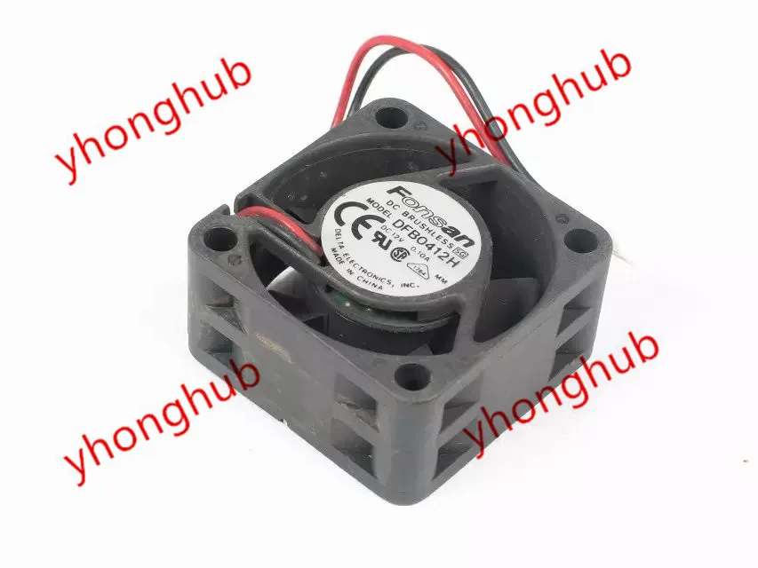 

FONSAN DFB0412H DC 12V 0.10A 40x40x20mm Server Cooling Fan