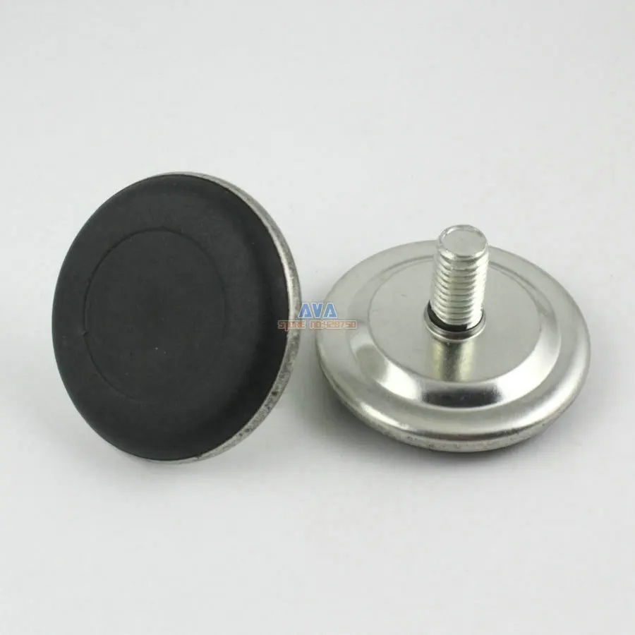 

18 Pieces 50mm Base M10x25mm Adjustable Furniture Leg Table Leveling Feet Pad