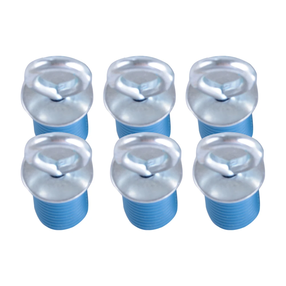 For Polaris RZR 6pcs/Set Tie Down Anchor Tie Downs Anchors Blue 570 900 ZR S 900 800 1000 XP Sportsman 110 400 450 view 4