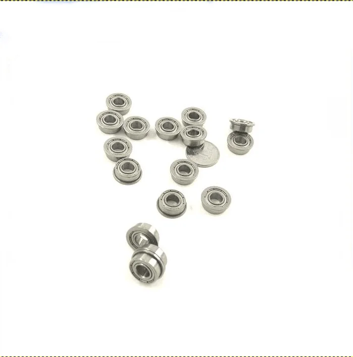 500pcs/lot F681XZZ F682ZZ F682XZZ F683ZZ F684ZZ F685ZZ F686ZZ Miniature flange Ball Bearing deep groove flanged bearing