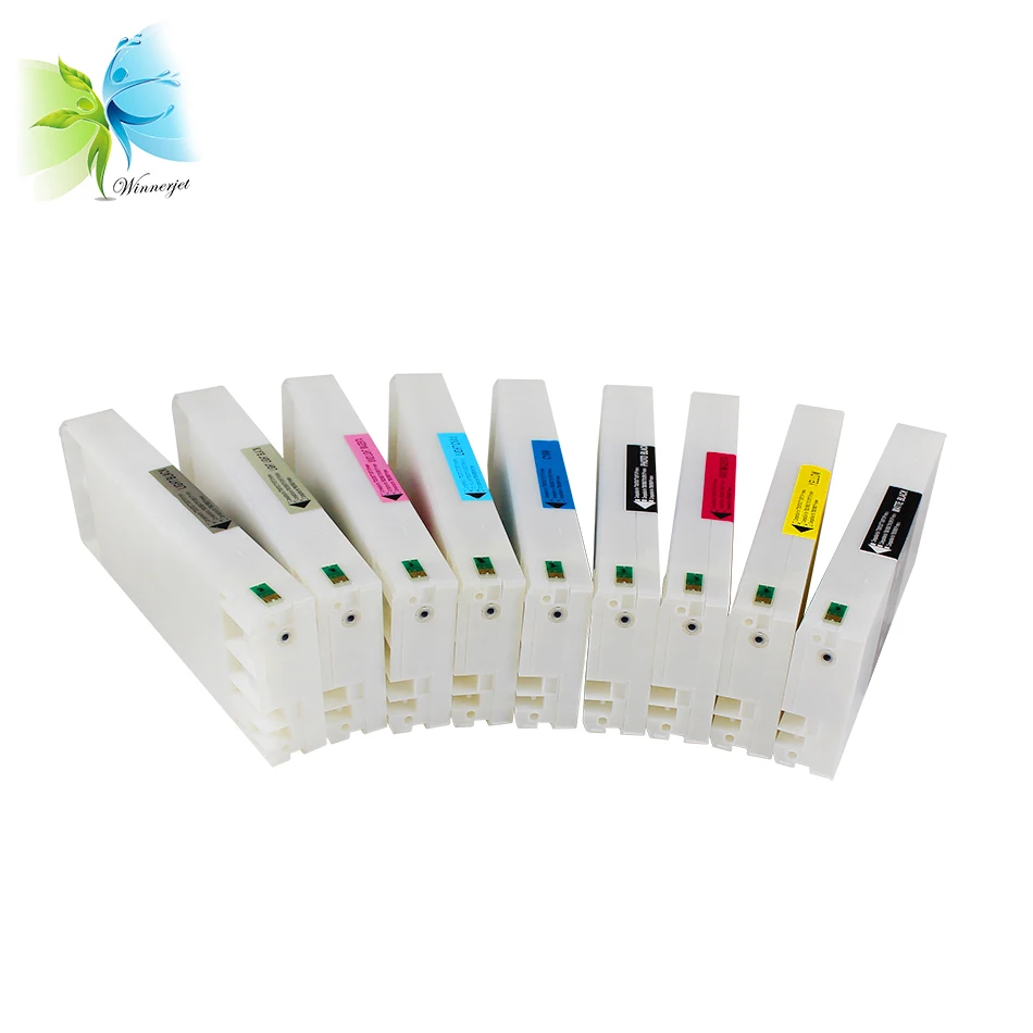 Winnerjet 9 colors T6361-T6369 full dye ink cartridge for Epson Stylus Pro 7890 9890 7908 9908 compatible ink cartridges