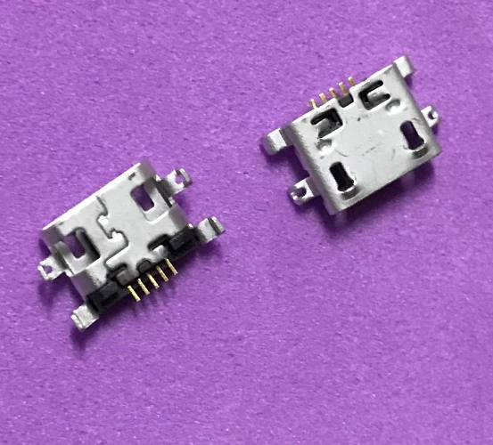 200Pcs Micro USB Charging Connector Plug Charger Dock Socket Port For Alcatel One Touch C7 Dual 7041D 7040 7041 OT7040 OT7041 image 3
