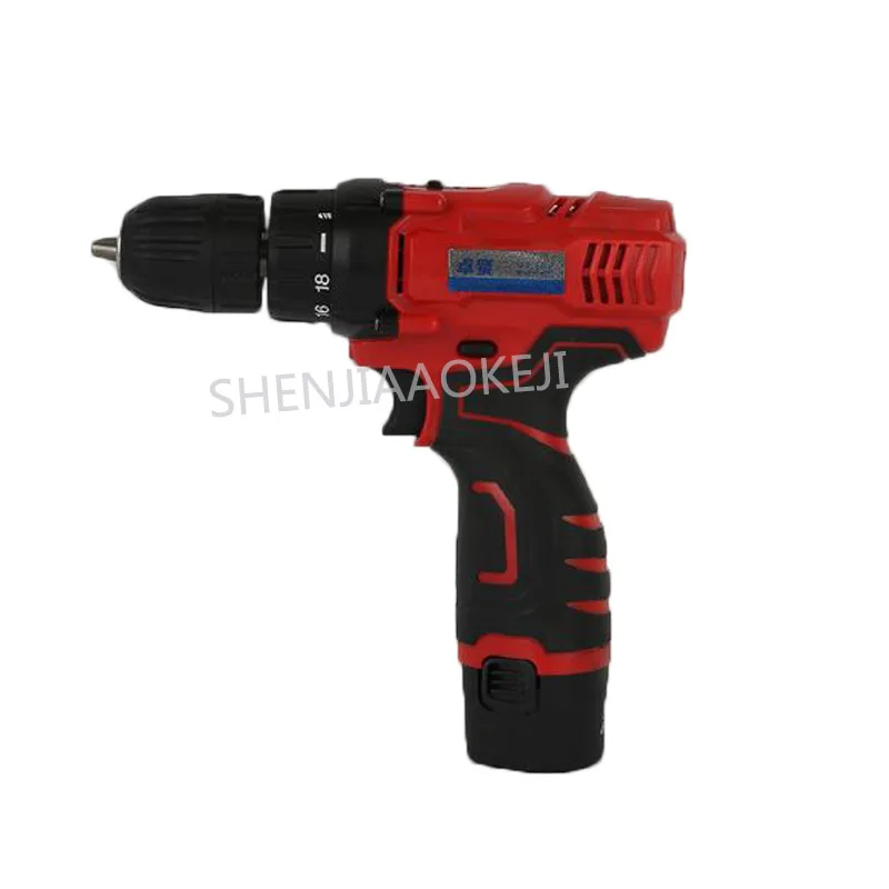 12V double-speed rechargeable electric drill 15N.M torque Multifunctional household electric screwdriver Lithium drill