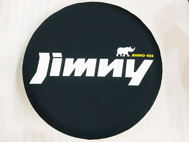 SBR glue and high quality polyester fabric spare tire cover auto parts 2007-2017  jimny suitable for tires 205/70-15