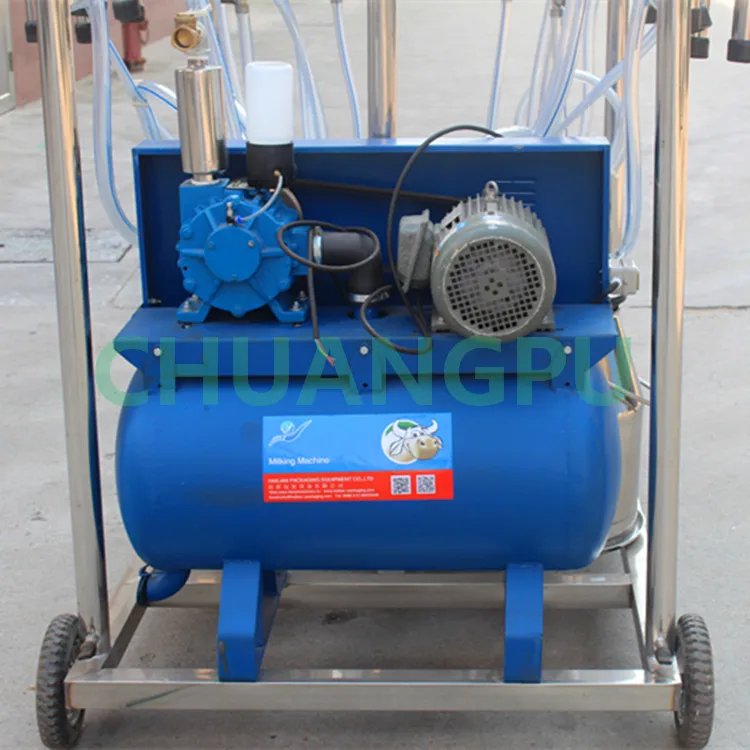 New Type Portable Milk Milking Machine for Goat Dairy Farm