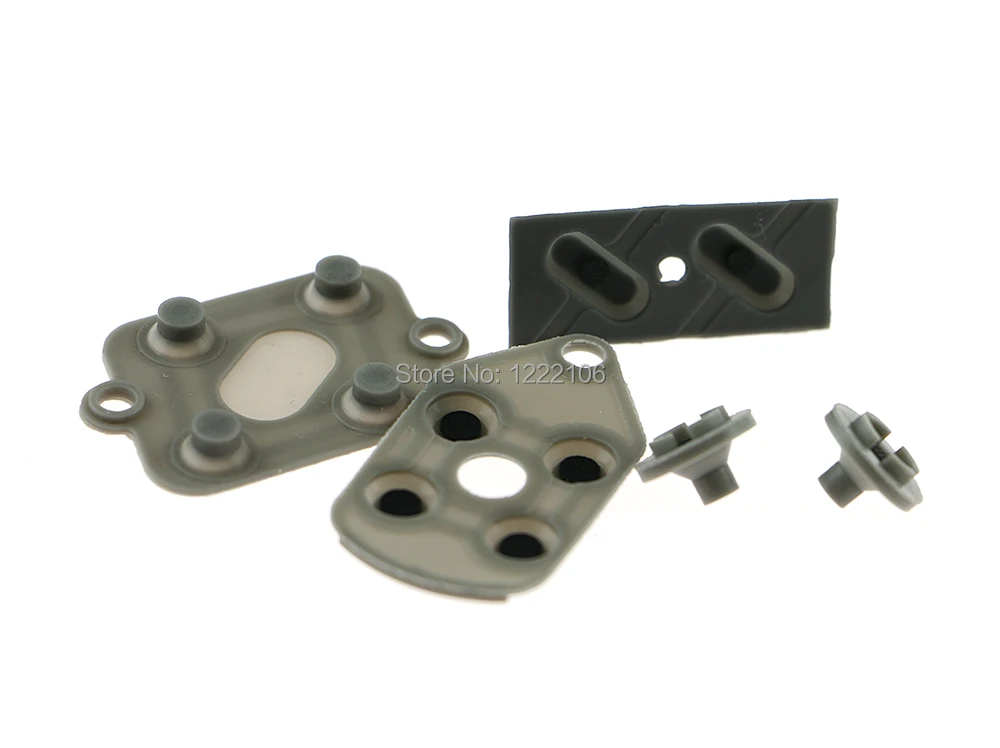 10 zestawów gumek przewodzących do Super NES Nintendo SNES, silikonowe podkładki pod przyciski, naprawa kontrolera do SFC