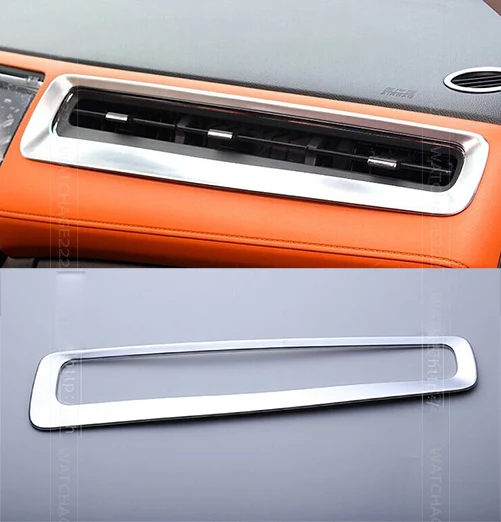 

ABS CHROME INTERIOR DASH BOARD SIDE AIR VENT COVER TRIM BEZEL STYLING GARNISH MOLDING FOR HONDA HRV HR-V VEZEL 2014 2016 2019