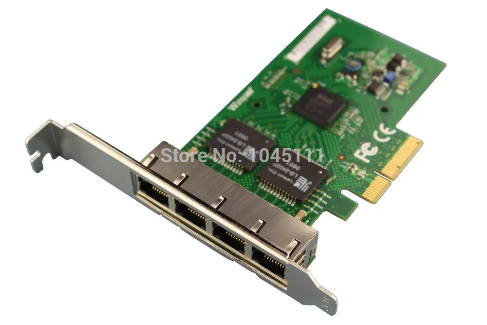 Winyao WYI350-T4 RJ45 PCI-E การ์ดเครือข่าย Gigabit Ethernet NIC Inteli350t4 1000Mbps VLAN ESXI ISCSI PXE Remote Boot