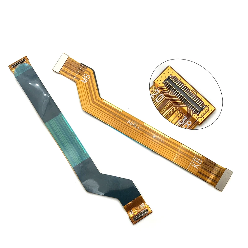 10 teile/los, neu geprüftes Motherboard fpc Hauptplatine stecker Flex kabel teil für asus zenfone max pro m1 zb601kl zb602kl