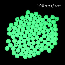 100 Glow Fishing Beads with 3 Colors #6