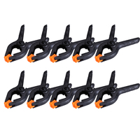 10pcs/lot 2inch Plastic Spring Clamp A-type Woodworking Jig Adjustable Clip Clamps for Woodworking Tools Ferramentas Outils