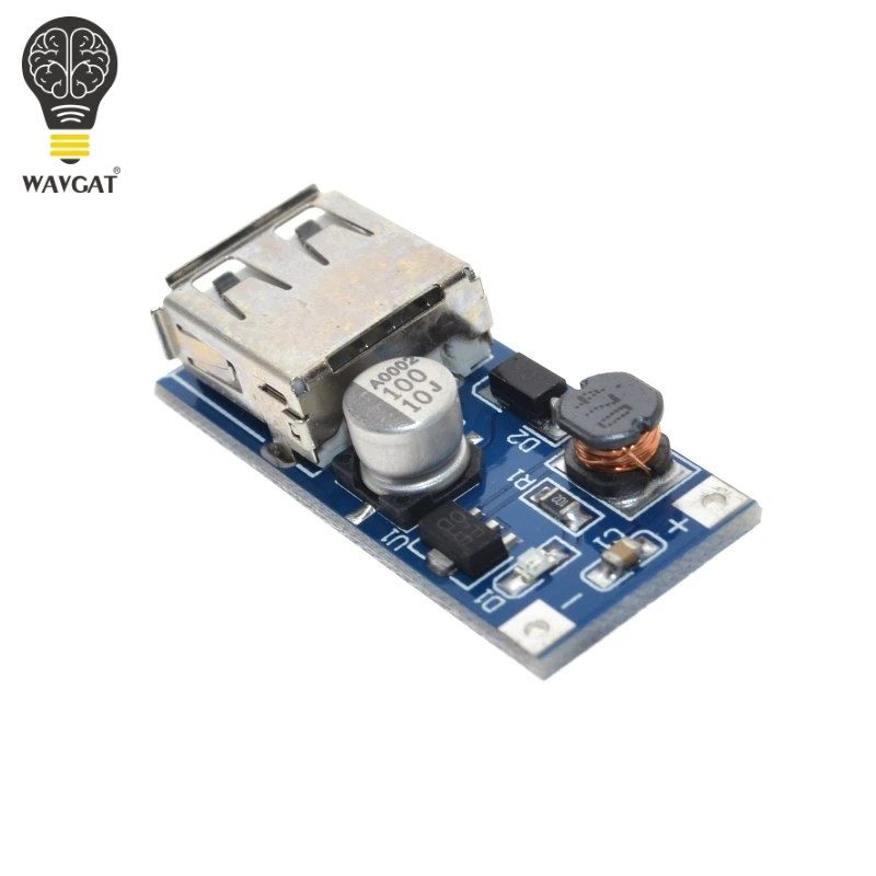 SUQ DC-DC caricatore di uscita USB step up Power Boost Module 0.9V ~ 5V a 5V 600MA USB Mobile Power Boost Board.