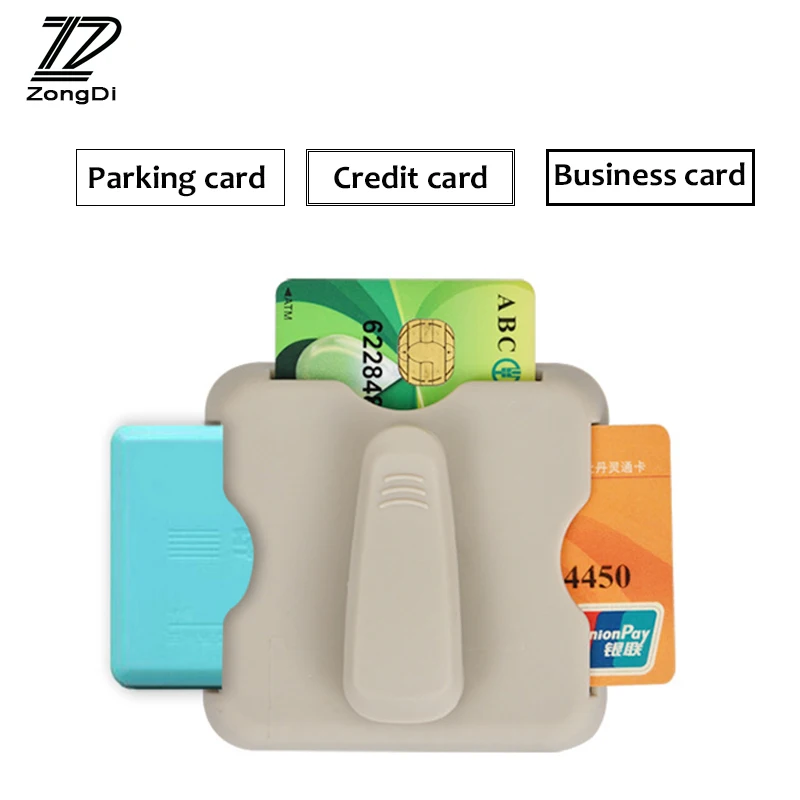 ZD 1X Car Multi-function card Storage For Nissan qashqai j11 juke tiida Renault megane 2 3 duster captur clio 4 Jeep Infiniti