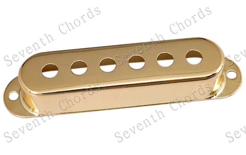 3 Stück Messing-Humbucker-Tonabnehmer mit einzelner Schiene, Tonabnehmerabdeckungen für E-Gitarren-Zubehör, drei Farben zur Auswahl. – Detail 7