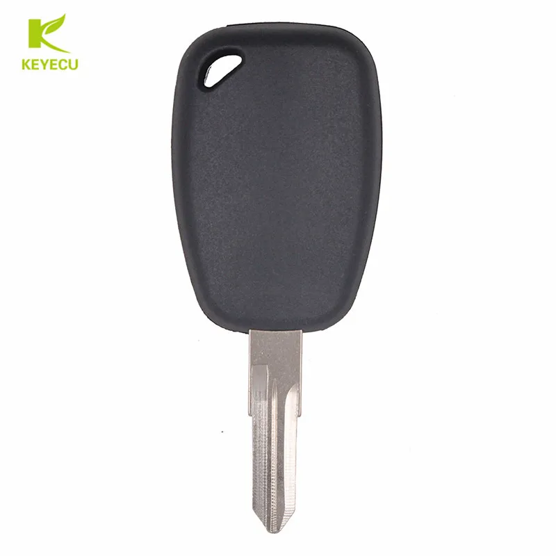 KEYECU-mando a distancia sin cortar, 2 botones, 433MHz, PCF7946, para Renault Kangoo 2003-2008