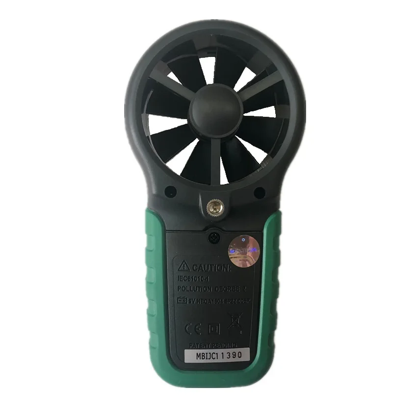 Imagem -02 - Mastech-medidor de Velocidade do Vento Modelo Ms6252a Digital com Barra Gráfica Medidor de Fluxo de ar
