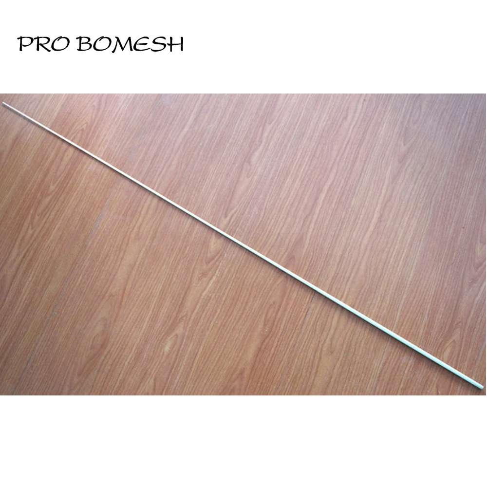 Pro Bomesh 2PCS/Lot 1.365M 1 Section Solid Fiber Glass Sea Raft Rod Blank Squid Rod Boat Rod Tip Blank DIY Rod Building Repair