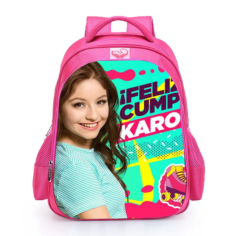 2020 Lovely Girl Soy Luna Schoolbag Cute Backpacks for Teenage Girls School Bag Fashio Pink Printing Rucksack Mochilas