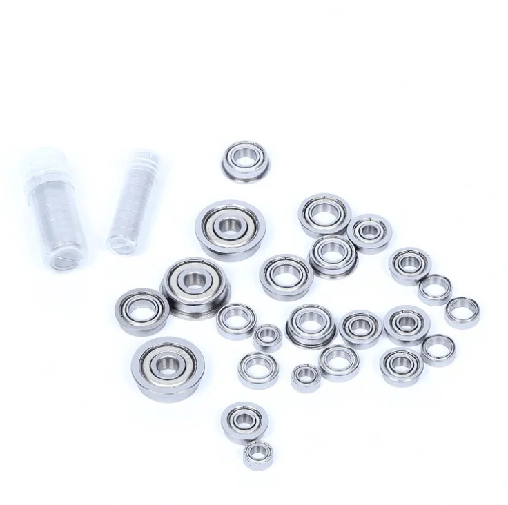 100pcs/lot MF52ZZ MF62ZZ MF63ZZ MF74ZZ MF83ZZ MF84ZZ MF95ZZ MF104ZZ MF105ZZ MF115ZZ MF126ZZ MF137ZZ MF148ZZ flange Ball Bearing