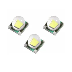 10pcs 6W LED chip SMD 5050 chip XML T6 Cool white 7000-8000K high power bead flashlight /car/bicycle/headlight Ceramic substrate