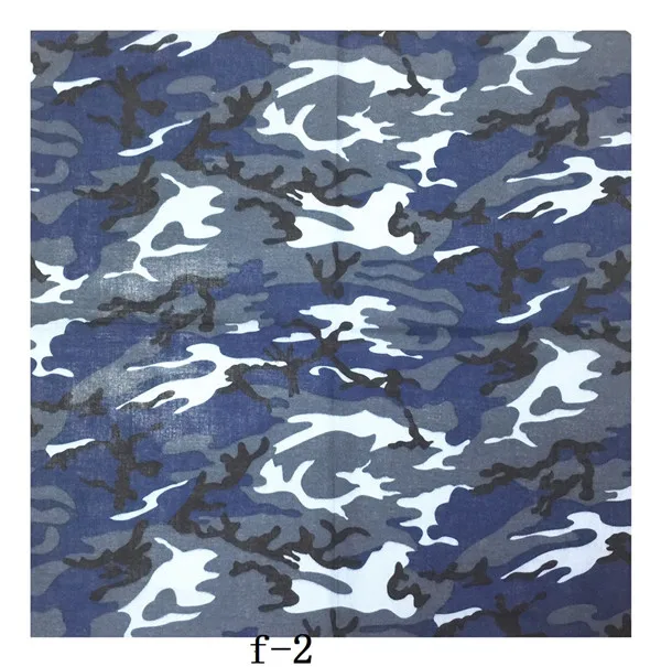 Camo Hip-hop Cotton Blended Brand Bandanas For Men Women Magic Head Scarf Scarves Wristscarf Accessories For Men Woman