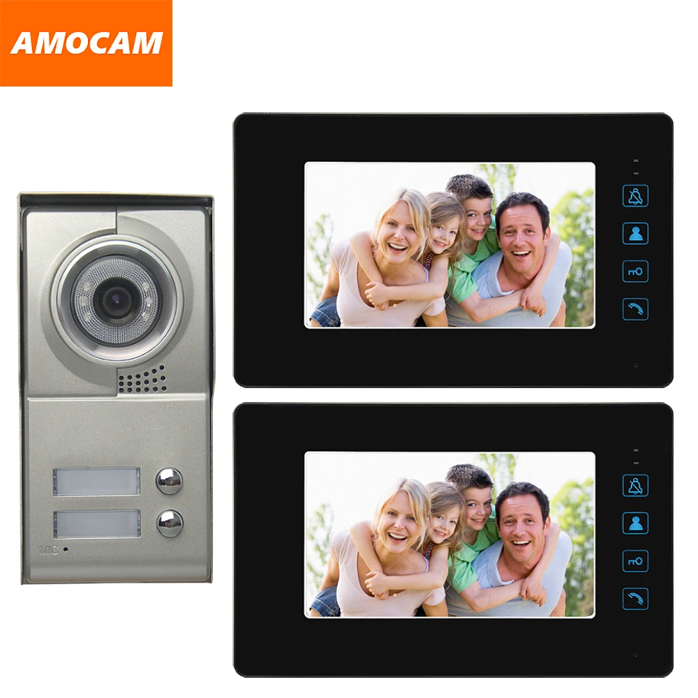 2 Units Apartment Video intercom system 7\