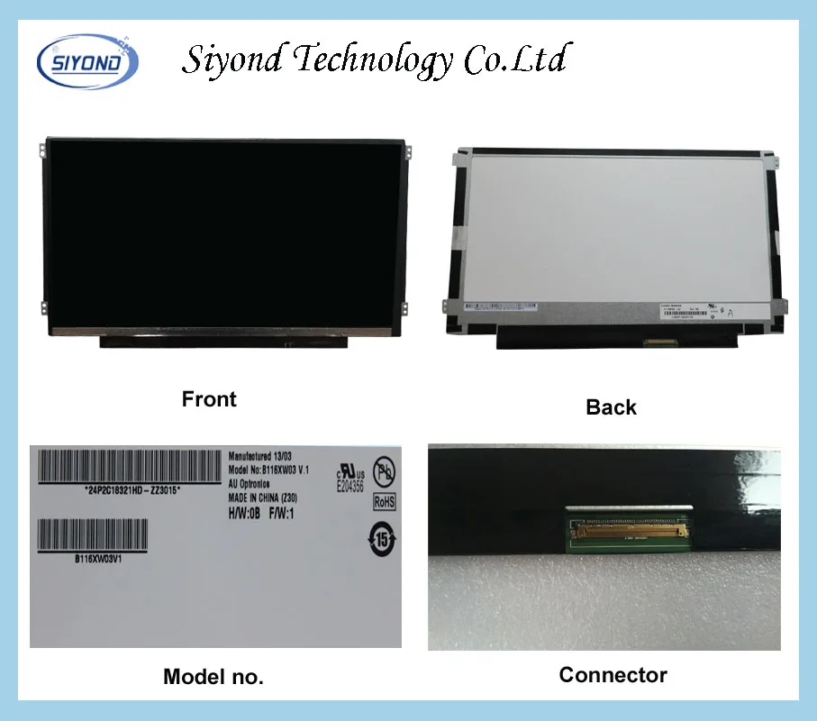 Imagem -06 - Notebook com Tela Lcd de 11.6 Polegadas a Mais Original Matricial de Display Led para Asus 1225b 1225c X201 X201e