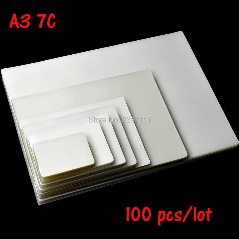 

Wholesale Price and High Quality A3/430x305mm Laminating Film Photo Paper 7c Thickness (100 Pieces/Pack)