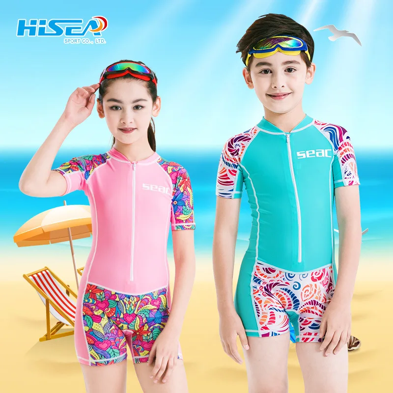 Children's swimwear, summer boy, girl, snorkeling suit, one-piece swimming