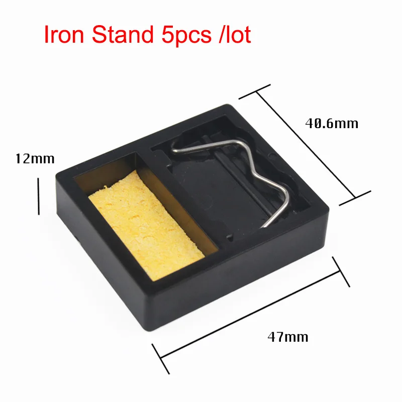 110V / 220V 60W Temperature Adjustable Electric Soldering Iron Mini Handle Heat Pencil Solder Station With Iron Tips Stand Tool