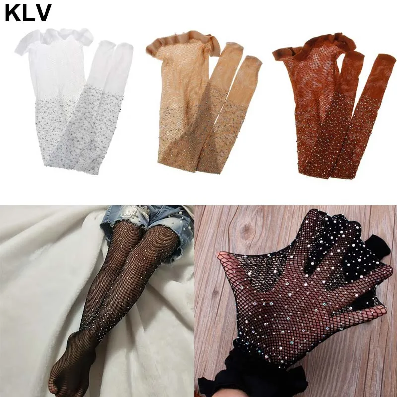 

Fashion Kids Girls Mesh Fishnet Stockings Kids Girls Pantyhose Flash Tights Pretty Lightning Girls Stockings 7-12 Years