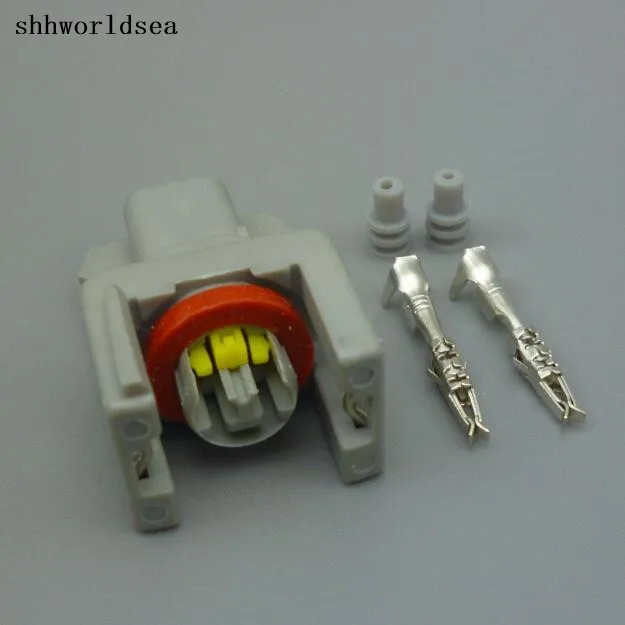 

shhworldsea 5/30/100set 1.5mm 2Pin 10811963 Auto Sealed fuel/diesel injector Plug connector 240PC024S8014