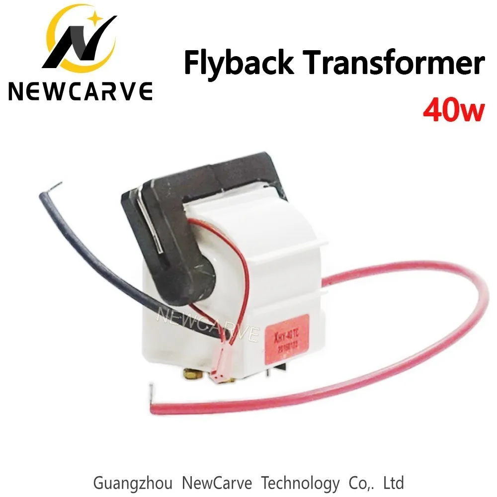 

40w High Voltage Flyback Transformer For 40w CO2 Laser Power Supply Parts NEWCARVE