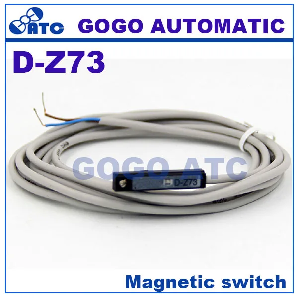 DC/AC 5-120V 10W Sensor for DNC / CXSW / CXS / MGPM / MGQM 1.5m Lead Cable D-Z73 Magnetic Sensor Switch for Pneumatic Cylinder