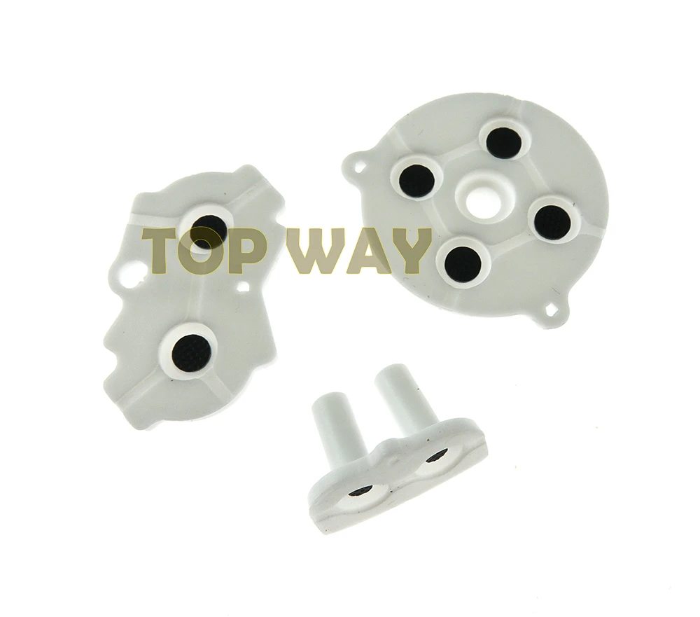 1set Tombol konduktif karet warna-warni untuk Nintend GameBoy Advance GBA silikon konduktif mulai pilih Keypad