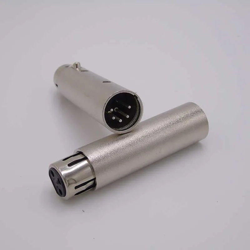 Adaptador de micrófono de Audio, conector XLR hembra a xlr macho, 3 pines, alta calidad, 2 unidades por lote