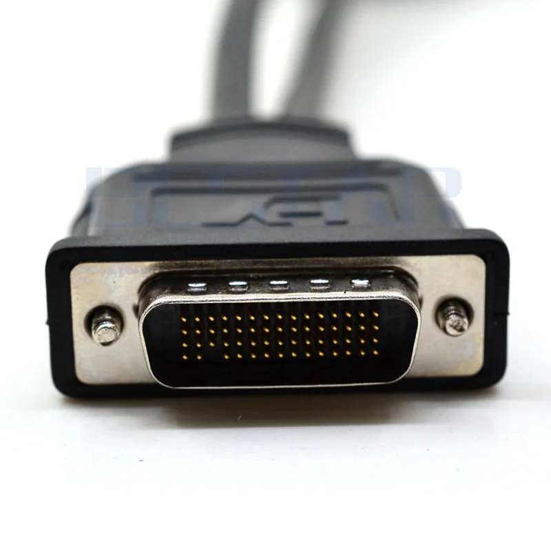 DMS59 to Dual DVI I - 8in - DMS-59 to 2x DVI - Y Cable - DVI Splitter Cable - Monitor Splitter Cable - DMS 59 Cable