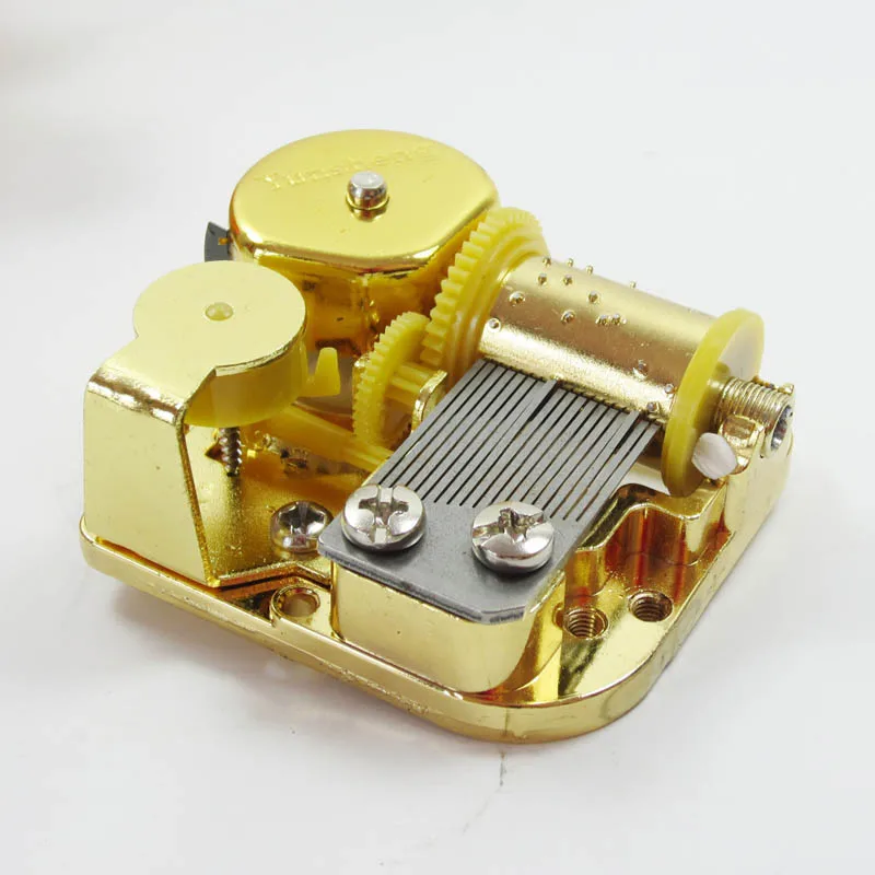 La Valse D'Amelie Golden Wind Up Music Box Mechanism