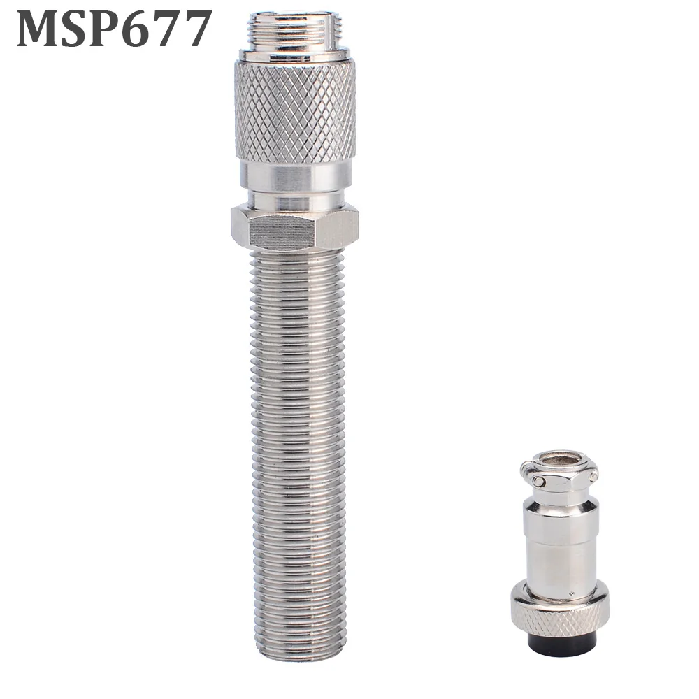 

MSP677 Engine Generator Speed Sensor 5/8 - 18 UNF Threaded Magnetic Pickup MPU Rotational Speed Sensor RPM for Generator Set